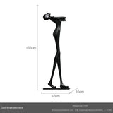 Hotel Lobby Large Figure Floor Ornaments Sales Office Model Room Window Abstract Art Soft Decoration Sculpture