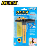 OLFA Compasses Knife Set Handheld Circular Cutting Tool with Blade Hole Opener Diameter 1-22cm Circular Cutter Paper Cutter