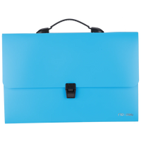 Deli 13 Grid Organ Bag Folder Data Classification Artifact File Bag Test Paper Storage Bag Large Capacity for School Office