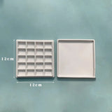 Ceramic Watercolor Palette Campus Oil Painting Chinese Paints White Porcelain Shell Palette Artists Color Mixing Palette