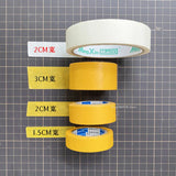 Art Students Paper Tape Low Viscosity Masking White Tape Painting Watercolor Laminated Paper Special Easy To Tear 3/2/1.5CM Wide