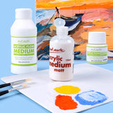 Montmartre Acrylic Medium Matt Gloss Blending Liquid White Transparent Base Crack Paste Sculpting Paste Painting Supplies