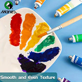 AOOKMIYA Marie's 12/18/24 Colors Watercolor Paint Set,5ml/Tubes for Paper,DIY,Painting for Artists,Hobbyists,Painting Lovers