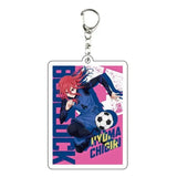 AOOKMIYA ART+ Creative Gifts Blue Lock Isagi Yoichi Acrylic Anime Keychain Bag Charms Pendant Jewelry Cute Creative Key Ring Friends Gift Figure Cartoon