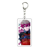 AOOKMIYA ART+ Creative Gifts Blue Lock Isagi Yoichi Acrylic Anime Keychain Bag Charms Pendant Jewelry Cute Creative Key Ring Friends Gift Figure Cartoon