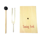 512Hz Tuning Forks Set Healing Chakra Tuning Forks Cameroon Medical Fingerboard Fingerboard with Resonance Box