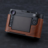 Genuine leather Half/Full Body Bag with Handle for Leica M11/M11P Camera Case -Professional Protective Cover