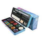 AOOKMIYA Pearl Solid Watercolor Paint Set in Portable Box Nail art exclusive Palette Travel Watercolor Set for Amateur Hobbyists AOOKMIYA.COM