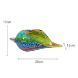 AOOKMIYA Conch Ashtray Ornaments Glass Crafts Origin Zibo Candle Sand Modern Simple Coffee Table Home Decorations