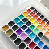 Original Holbein Watercolor Paint 108 Colors Artist Professional HB Aquarell with  Card Palette Art Supplies Student Supplies