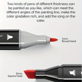 Deli 30/80 Colors Professional Sketch Markers Double Head Design Painting Pen Creativity Drawing Tools For Students Art Supplies