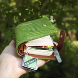 A9 First Layer Cowhide Notepad Three-ring Mini Loose-leaf Handbook Notebook  Craft Supplies  Vintage Stationery School Supplies