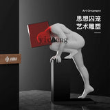 AOOKMIYA ART+ Creative Gifts ZC modern figure sculpture creative abstract art large floor ornament living room decoration