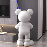 AOOKMIYA ART+ Creative Gifts Home Decor Lightsaber Bear Statues Floor Decoration Nordic Living Room Creative Animal Sculpture Art Ornaments Housewarming Gift