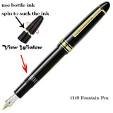 Limited Edition Msk-163 Ultra Matte Black MB Rollerball High Quality Gel Ballpoint Fountain Pens Office School Serial Number