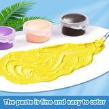 AOOKMIYA Acrylic Pigment Set 3ml 12 Color Watercolor Painting Pigment Set Art Stone Ceramic Painting Color Paint With Built-In Brush AOOKMIYA.COM