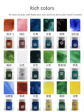 Handmade glaze color pigment Ceramic glaze pigmentsLead-free new color pigments Low temperature pigment powder 28 colors