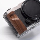 Durable Wooden Hand Grip L Holder For Panasonic S9 Camera with Quick Release L Plate Bracket Holder Ultra light with alloy base