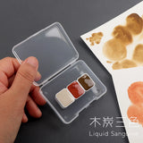 AOOKMIYA Schmincke Liquid Charcoal Pigment Subpackage 1ML/2ML Watercolor Pigment Liquid Blood Red Carmine Art Student Painting Supplies