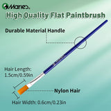 AOOKMIYA 36 Colors Marie's Gouache Paint & 1pc Paintbrush in 5ml/Tube for Paper,Cardboard,Canvas,DIY,Craft for Adult,Artists,Students