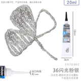 1PC PEBEO Setacolor 3D Fabric Paint, 20ml Textile Fiber Hook Line Pen Waterproof Diy Hand-painted Clothes Pigment