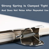 AOOKMIYA 1pc/3pcs/5pcs Large Bull Paper Clips 14.5cm/5.7in,School Supplies for Bulletin Board,Artworks,Food Bag,Photos,Metal Chip