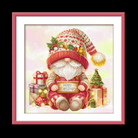 AOOKMIYA 11CT Printed On Canvas Room Cross Stitch DIY Set Chinese Counted Pattern Kit Home Needlework Embroidery