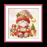 AOOKMIYA 11CT Printed On Canvas Room Cross Stitch DIY Set Chinese Counted Pattern Kit Home Needlework Embroidery