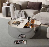 Metal Industrial Coffee Table Aesthetic Unique Minimalist Designer Side Table Modern Luxury Mesa Auxiliar Postmodern Furniture