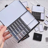 AOOKMIYA TN Travel Watercolor Box Portable Packaging Acuarela Palette Magnetic Grid Combination Color Palette Beginner Painting Supplies