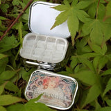 Mini Portable Watercolor Paint Box Metal Watercolor Sub-packing Box Pigment Moisturizing Box Sketch Painting Art Supplies