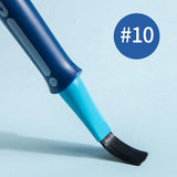 Scalable Watercolor Pen Nylon Material Oil Painting Tool Two Styles of Round Head and Flat Head Student Painting Tools