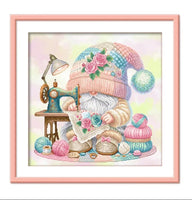 AOOKMIYA 11CT Printed On Canvas Room Cross Stitch DIY Set Chinese Counted Pattern Kit Home Needlework Embroidery