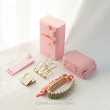 AOOKMIYA Portable Watercolor Paint Box 3D Printing Box Folding Palette Washing Bucket Set 34 Grids Artist Travel Painting Art Supplies