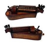 AOOKMIYA Hurdy Gurdy 6 Strings 24 Keys Hand Organ Handmade AOOKMIYA.COM