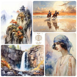 Paul Rubens 12/24 Classical Colors Artist Watercolor Paint Set for Professional Artists & Hobbists Art Supplies