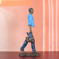 AOOKMIYA ART+ Creative Gifts 56cm Bronze Traveller Statue Abstract Man Sculpture Large Famous French Replica Classy Decoration Gift