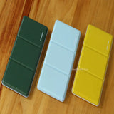 Student Solid Watercolor Box Pigment Empty Box 24 Colors 16 Colors Rosa Solid Pigment Mixing Box Portable Paint Iron Box