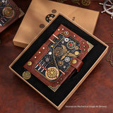 Butterfly Relief Notebook Loose Leaf Journal DIY Tools Gift Box Packaging It Is Very Suitable for Personal Use As A Gift