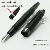 Limited Edition Msk-163 Ultra Matte Black MB Rollerball High Quality Gel Ballpoint Fountain Pens Office School Serial Number