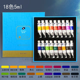 AOOKMIYA 18/36 Color Watercolor Paint Set Art School Gouache Paint 5ml Tubular Beginners Kids Students Hand Painted Art Supplies AOOKMIYA.COM