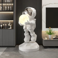 AOOKMIYA ART+ Creative Gifts Resin Modern Simple Large Living Room Sculptures Astronaut Moulding Creative Sculptures Decoration Crafts Room Decorations
