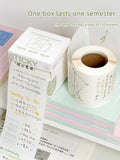 Office Transparent Sticky Notes Student Notebook Stickers Error Correction Stickers  Cute Sticky Notes  Tabs Sticky Notes