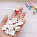 25/50PCS Watercolor Half Pan 2ML Portable Watercolor Packing Grid for Empty Palette/paint Box Oils Acrylic Painting Travel Tin