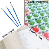 AOOKMIYA Seascape Diy Paint By Numbers Kits 50x70cm Sailboat Coloring By Numbers Handicraft Painting Numbers Modern Arts For Gift