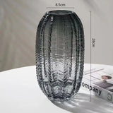 Nordic Modern Cactus Glass Vase Light Luxury Creative High-end Flower Arrangement Home Entrance Simple Decoration Ornaments