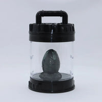 AOOKMIYA Alien Glow Jar Xenomorph Specimen Facehugger Embryo Glass Jar Movie Prop Replica Home Decor Desktop Crafts Sculpture Decoration