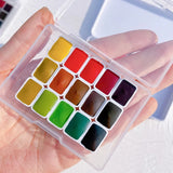 AOOKMIYA German Schmink Tundra/forest Series Watercolor Paint 0.5ml/1ml Acuarelas Set Layered Color Precipitation Color Art Supplies
