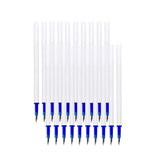 0.5mm Retractable Erasable Gel Pens Set with Refills Black Blue Gel Ink Built-in Eraser Office Supplies Exam Stationery Kit