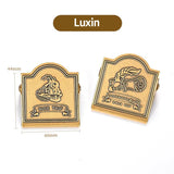 AOOKMIYA POTENTATE Brass Palette Fixing Clip Outing Sketching Paint Box Hand Account Clip Metal Bill Clip Travel Painting Art Supplies